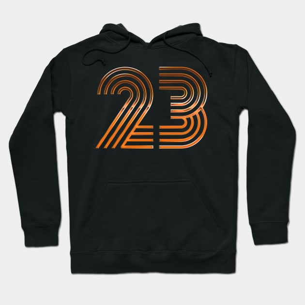 Twenty Three / 23 Hoodie by DankFutura